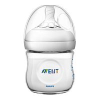 Avent Natural Feeding Bottle, 0m Plus, 125ml4oz